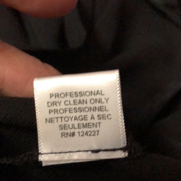 MISA Domanik Ruffle Halter Chiffon Wrap Dress Black Pink - Picture 8 of 12